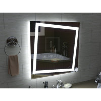 Зеркало в ванную комнату с подсветкой Торино 100х100 см