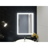 Зеркало для ванной с подсветкой Палаццо 80х120 см